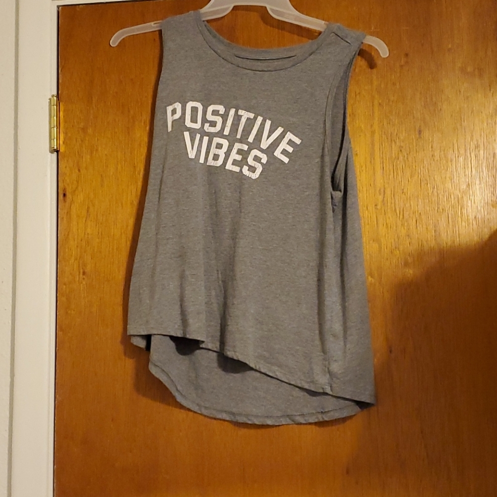 Gray tank top for kids